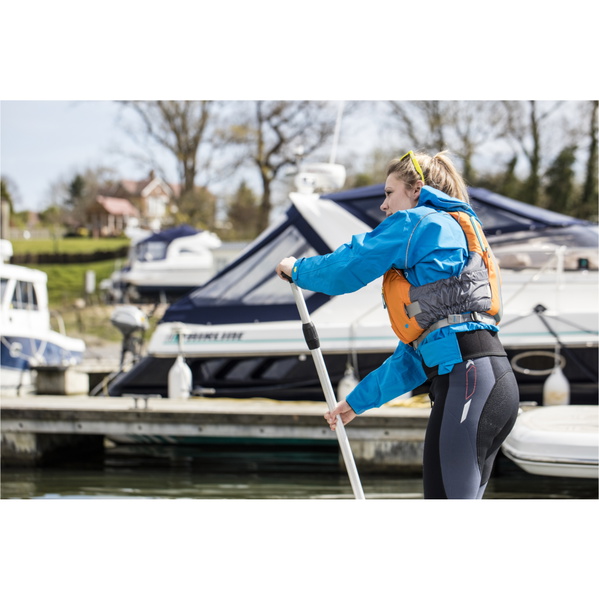 2026 Yak Kayak Front Zip 3mm Long John Wetsuit Grey / Black  5403-A